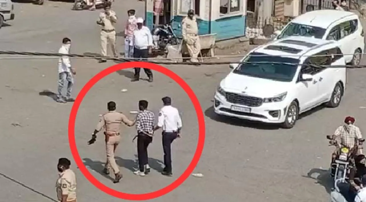 અંકલેશ્વરમાં : ત્રણ રસ્તા સર્કલ નજીક બાઇક મૂકી ભાગતા શંકાસ્પદ ઈસમને પોલીસે ઝડપી પાડ્યો