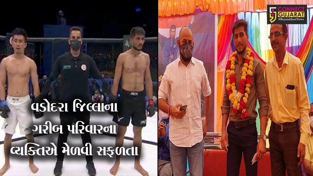 દાહોદ : વડોદરાના આંતરરાષ્ટ્રીય બોક્સિંગ ચેમ્પિયન મુસા રઈસનું દેવગઢ બારીયામાં સન્માન
