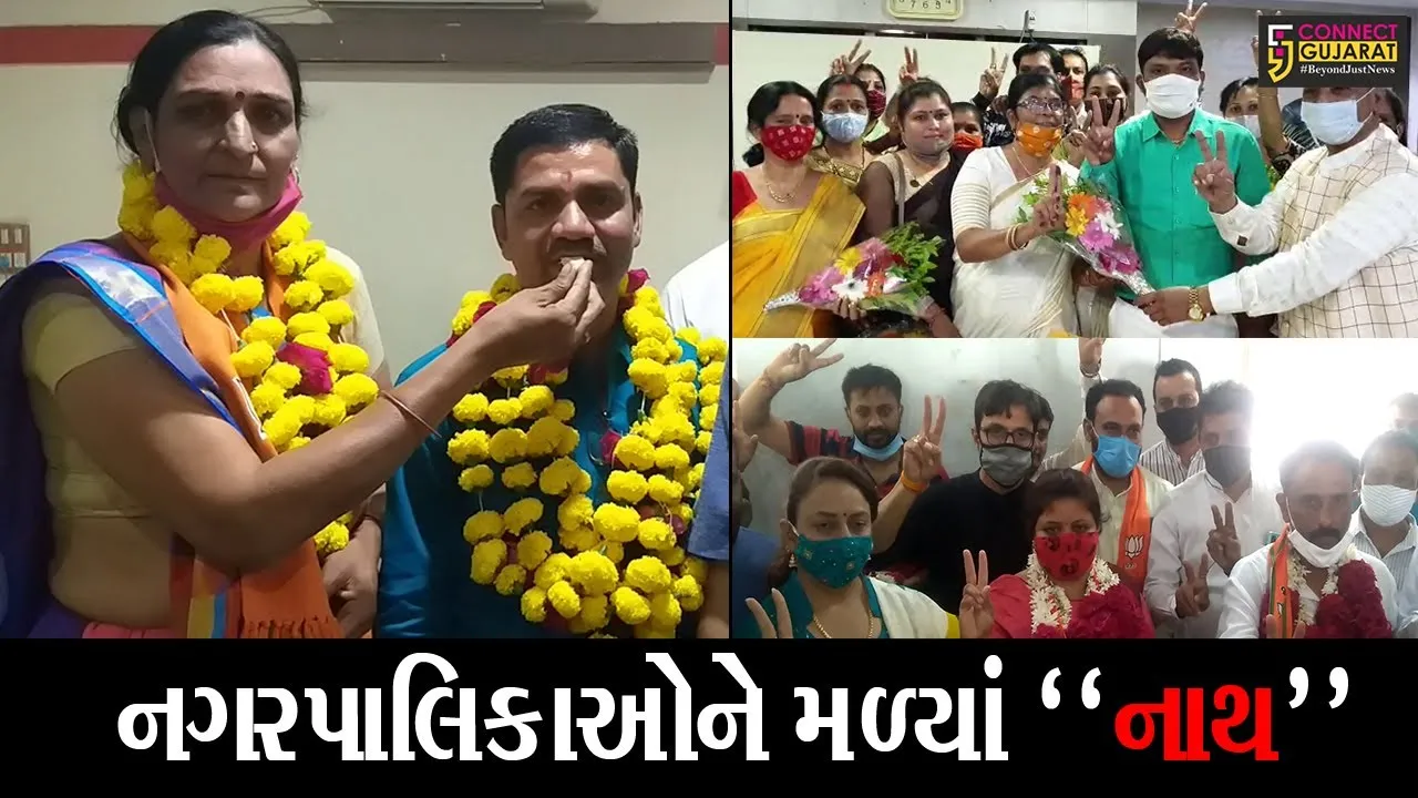 ભરૂચ : જિલ્લાની ચાર નગરપાલિકાઓમાં નવા હોદ્દેદારોની વરણી, જુઓ કોને મળ્યું પ્રમુખપદ