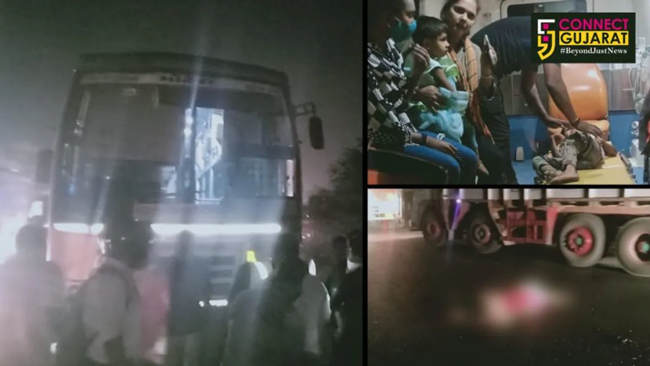 ભરૂચ : ઝાડેશ્વર નજીક એસટી બસે બાઇકને મારી ટકકર, દંપત્તિનું સ્થળ પર જ મોત