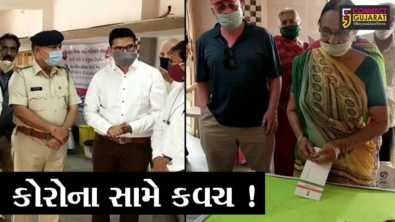 અંકલેશ્વર:વયસ્ક નાગરિકો માટે કોરોના રસીકરણનો કેમ્પ યોજાયો