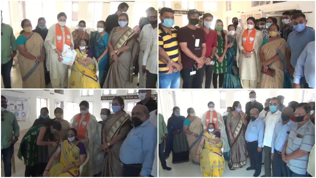 જામનગર : કે.ડી.શેઠ જૈન ઉપાશ્રય ખાતે યોજાયો ત્રિદિવસીય કોરોના વેક્સિનેશન કેમ્પ, સ્થાનિકોએ મુકાવી કોરોનાની રસી