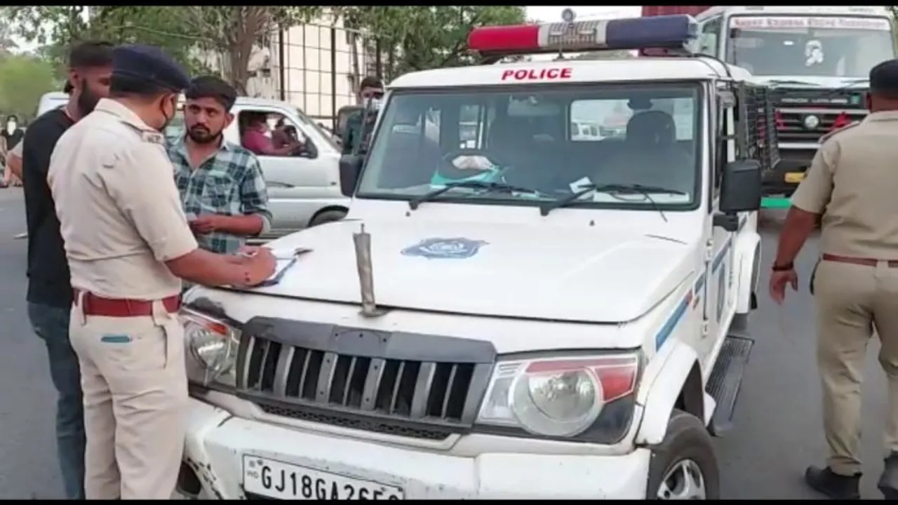 સાબરકાંઠા : માસ્ક વિના ફરતા લોકો સામે ઇડર પોલીસની કડક કાર્યવાહી, રૂ. 1-1 હજારનો દંડ વસુલ કરાયો