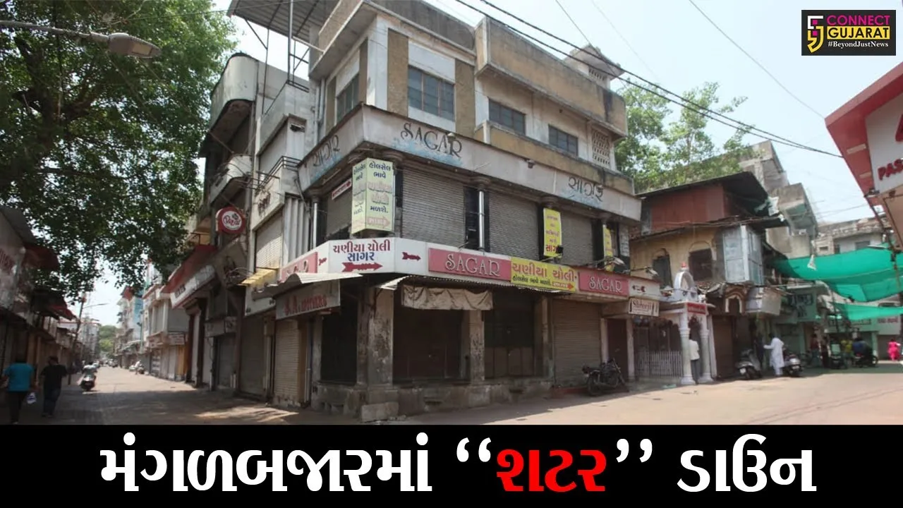 વડોદરા : મધ્ય ગુજરાતના સૌથી મોટા મંગળબજારમાં જોવા મળી લોકડાઉનની અસર