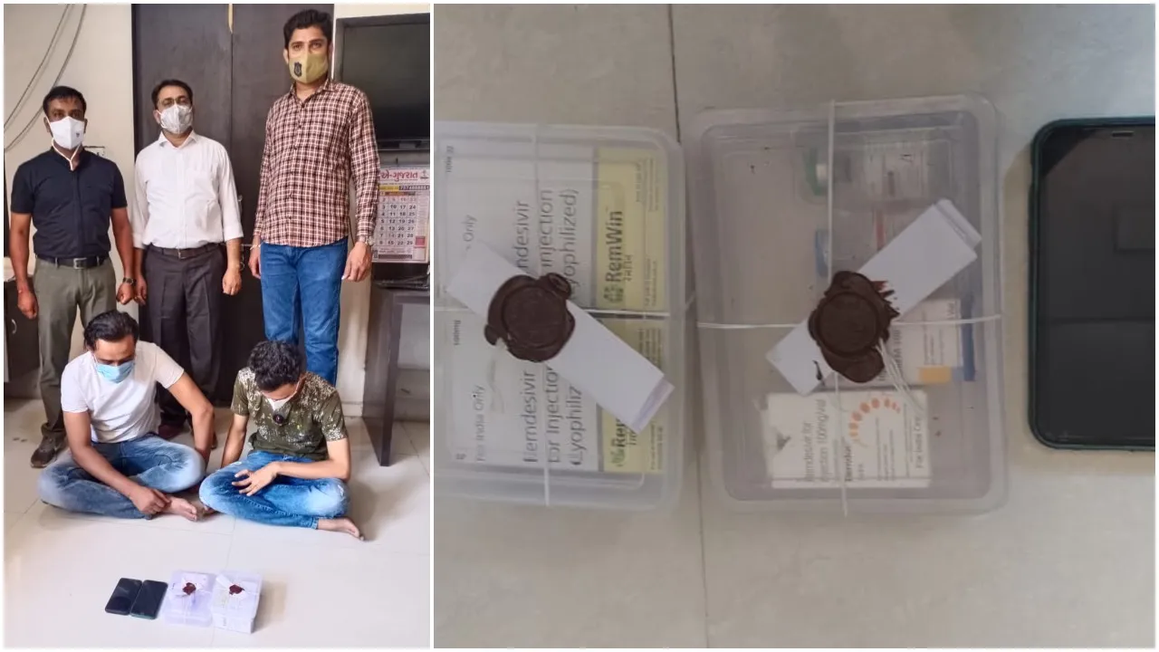ભરૂચ:  SOGએ રેમડેસિવિર ઈન્જેકસનની કાળા બજારી કરતા બે આરોપીની કરી ધરપકડ, વાંચો પોલીસે કોની કરી ધરપકડ