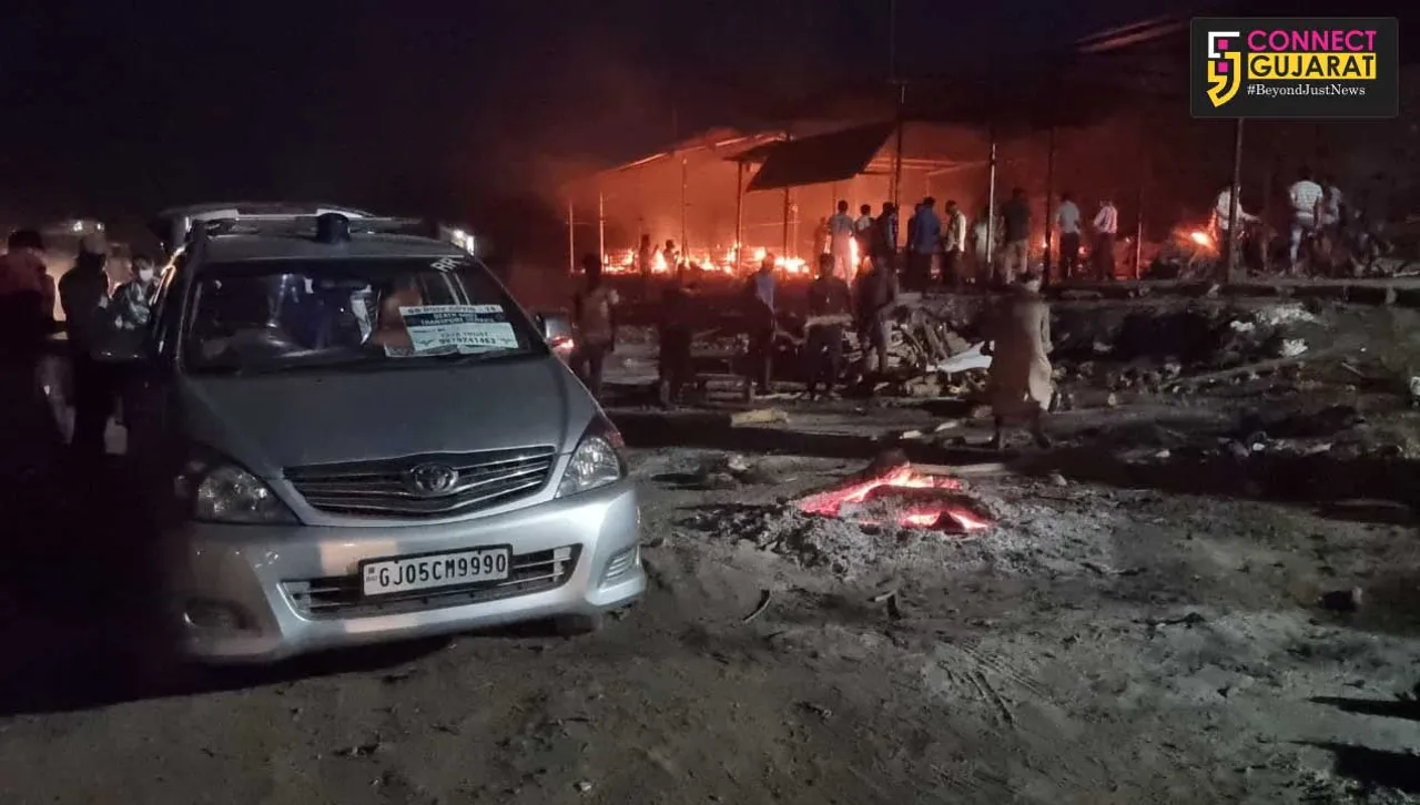 ભરૂચ: કોરોનાના કારણે મોતનું તાંડવ, કોવિડ સ્મશાનમાંએક દિવસમાં રેકોર્ડ બ્રેક 62 મૃતકોના  અંતિમ સંસ્કાર