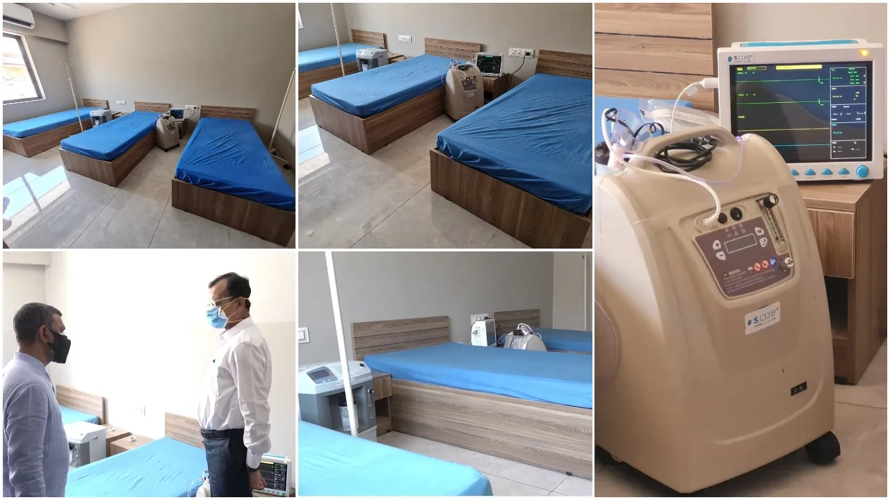 અમદાવાદ : થલતેજમાં ‘મધર્સ હાઉસ’ ખાતે ૭૨ બેડની સુવિધા સાથે કોવિડ કેર સેન્ટરનો શુભારંભ