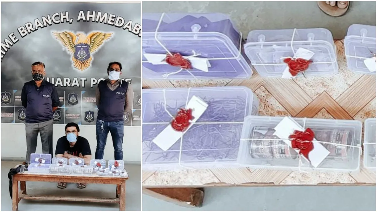 અમદાવાદ : ભગવાન જગન્નાથની રથયાત્રા પહેલાં ચાર દેશી બોંબ સાથે યુવાન ઝડપાયો