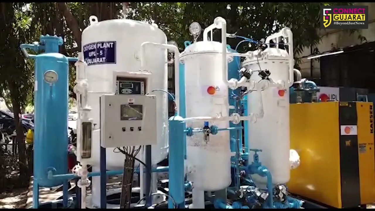 અંકલેશ્વર: જયાબહેન મોદી હોસ્પિટલમાં ઓક્સિજન પ્લાન્ટનું કામ પૂરજોશમાં, ઓક્સિજનની અછત નહીં વર્તાય