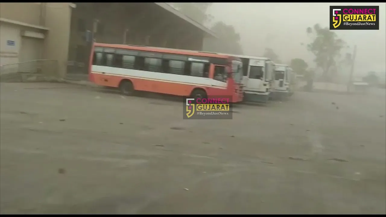 ભરૂચ : વાવાઝોડાની અસર, કમોસમી વરસાદની શરૂઆત