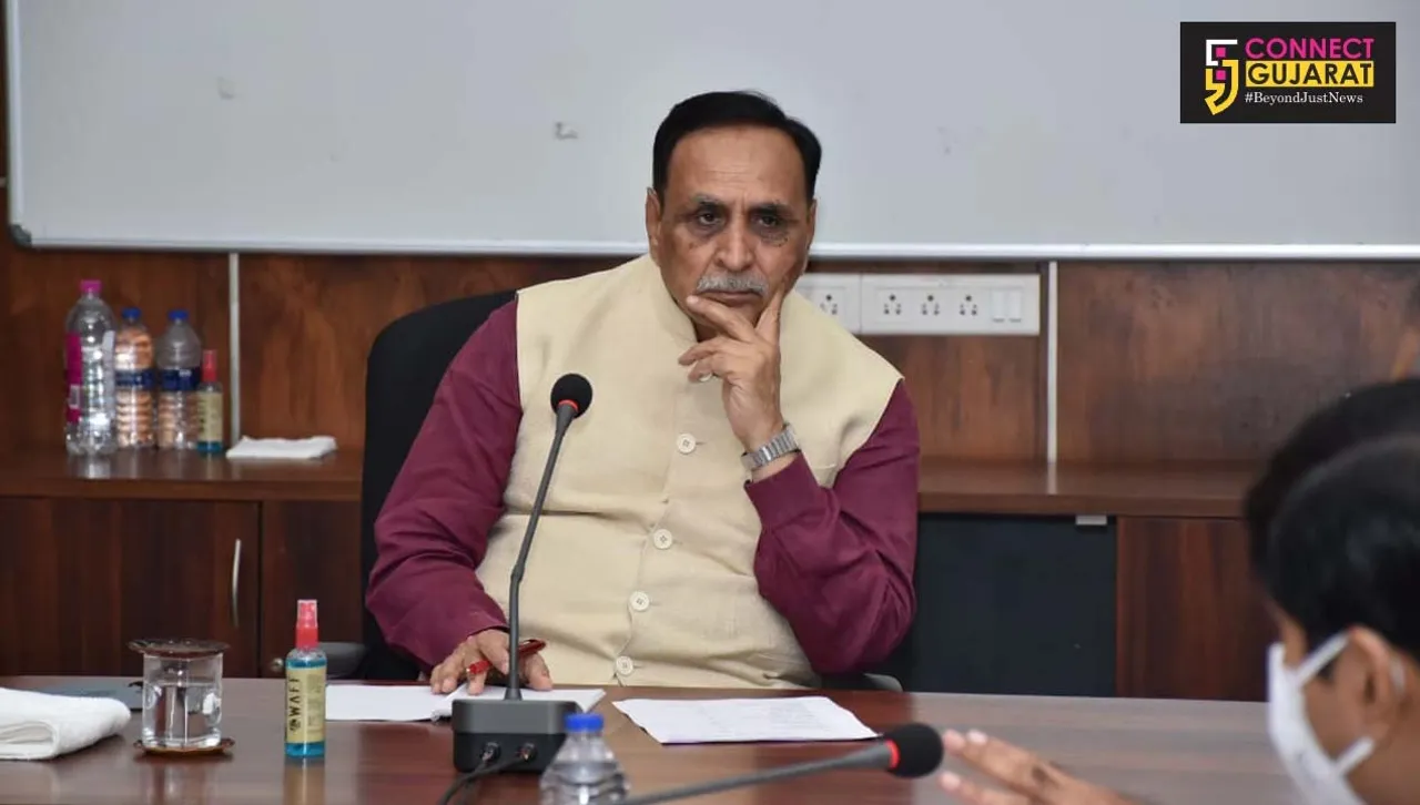 ગાંધીનગર : CM વિજય રૂપાણીની અધ્યક્ષતામાં સ્ટેટ ઈમરજન્સી ઓપરેશન સેન્ટર ખાતે ઉચ્ચ સ્તરીય બેઠક યોજાઇ
