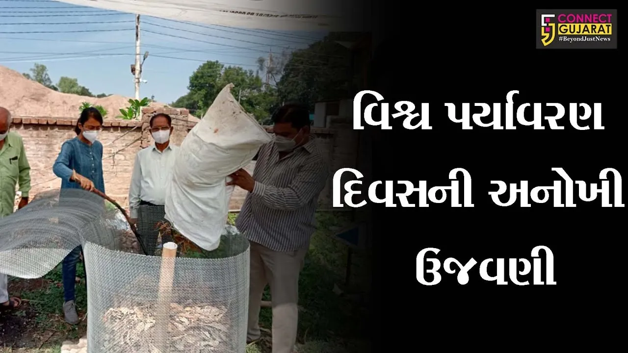 ભરૂચ : તવરા ગામે વિશ્વ પર્યાવરણ દિવસની અનોખી રીતે ઉજવણી કરવામાં આવી