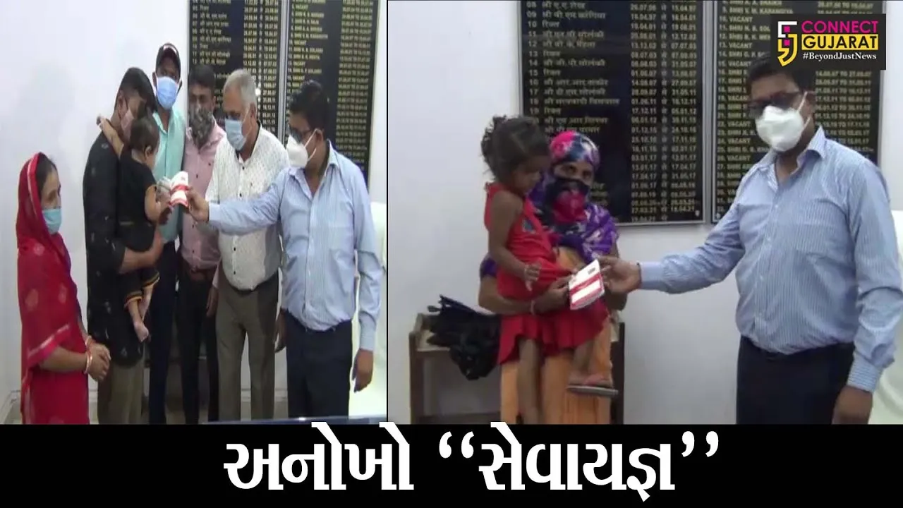 જામનગર : ઇંડિયન ક્રિકેટ ટીમના ખેલાડીની પુત્રીના જન્મદિવસની કરાઇ અનોખી રીતે ઉજવણી