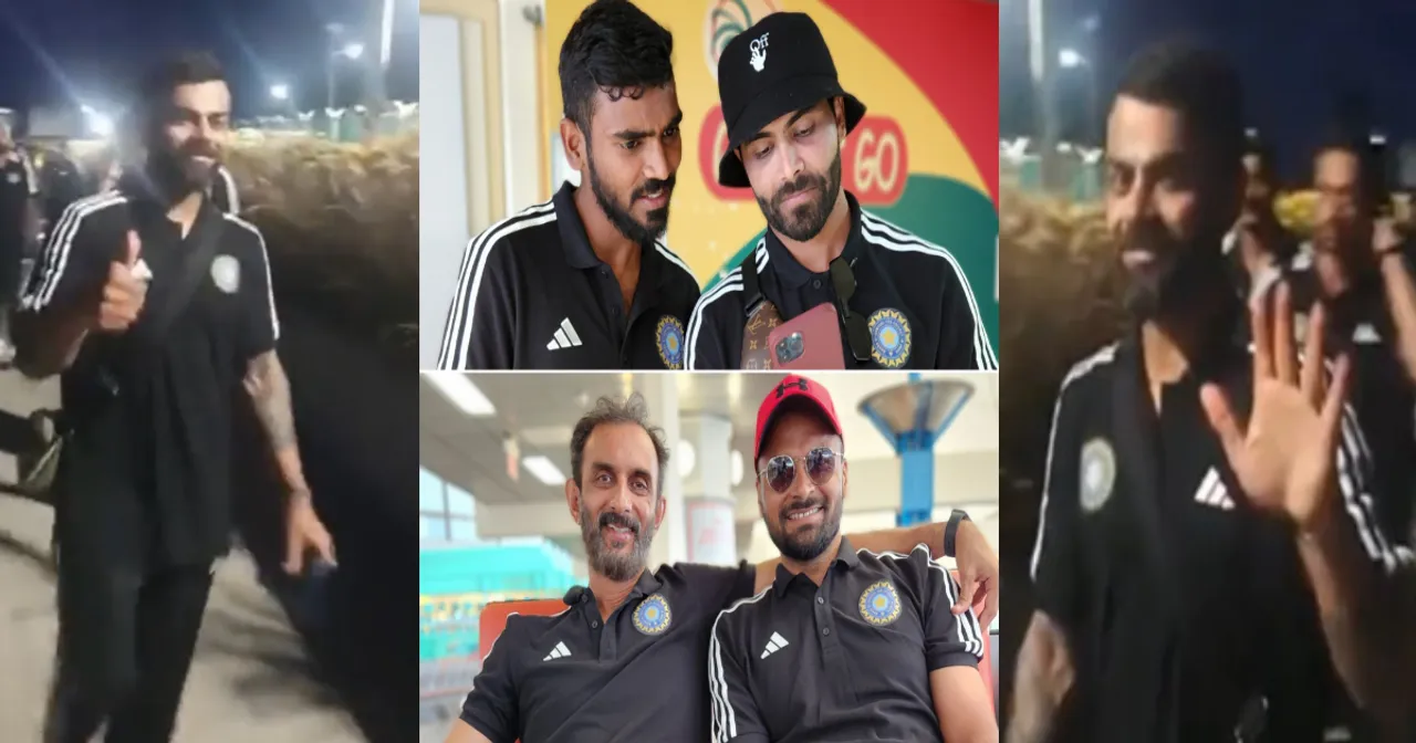 VIDEO: वेस्टइंडीज में Team India का हुआ ढोल-नगाड़ों से स्वागत, कैरिबियाई देश में लगा 'देसी तड़का'