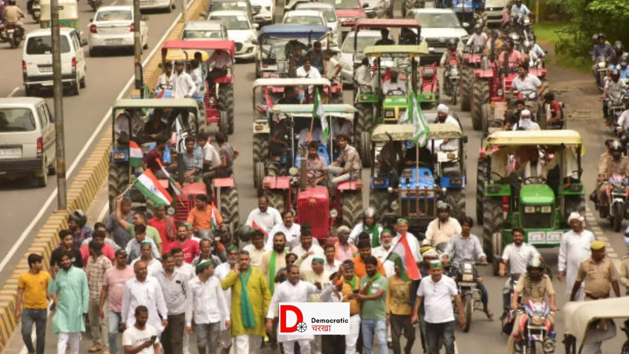 किसानों का ट्रैक्टर मार्च आज