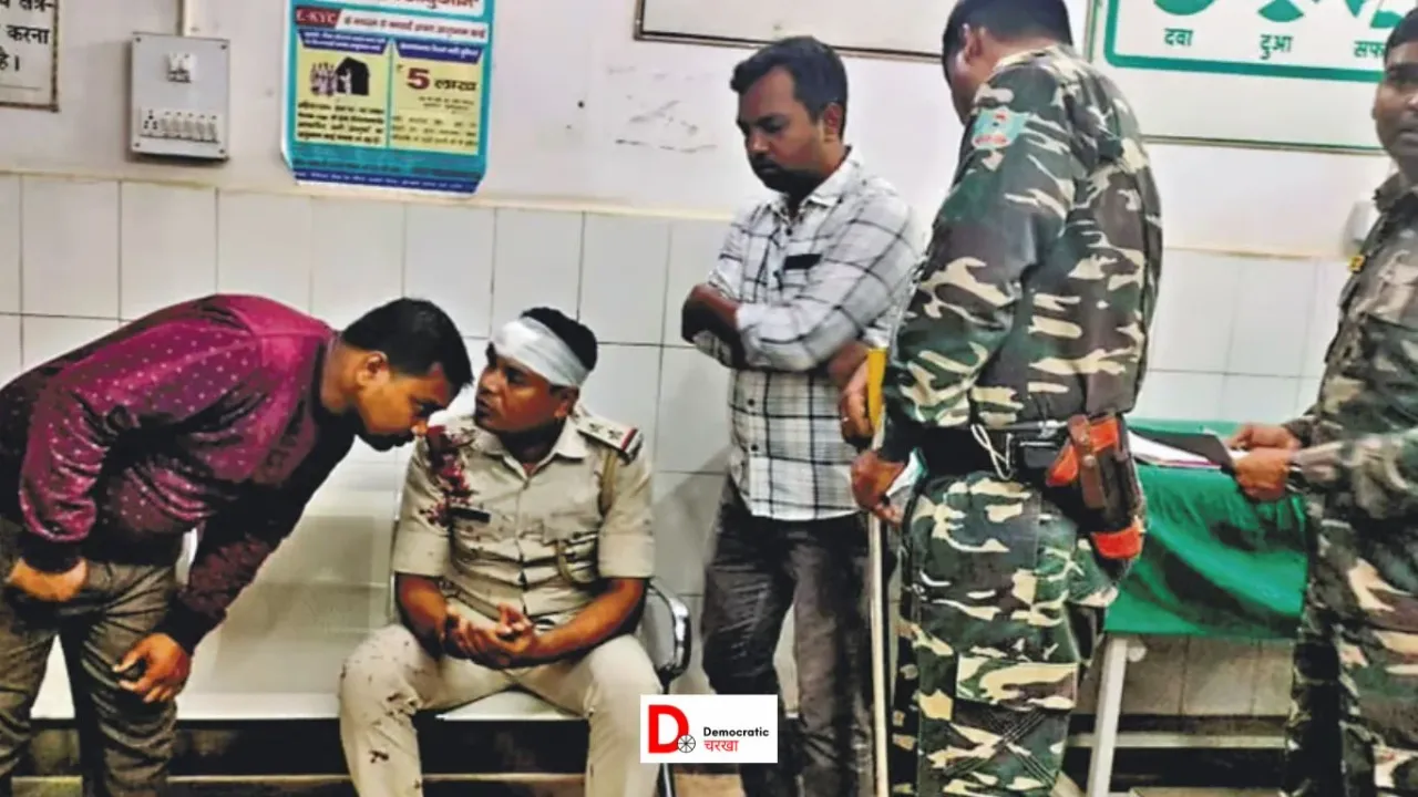घायल दरोगा