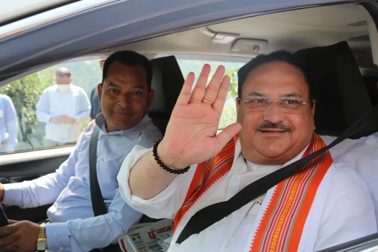 जे पी नड्डा का बिहार दौरा