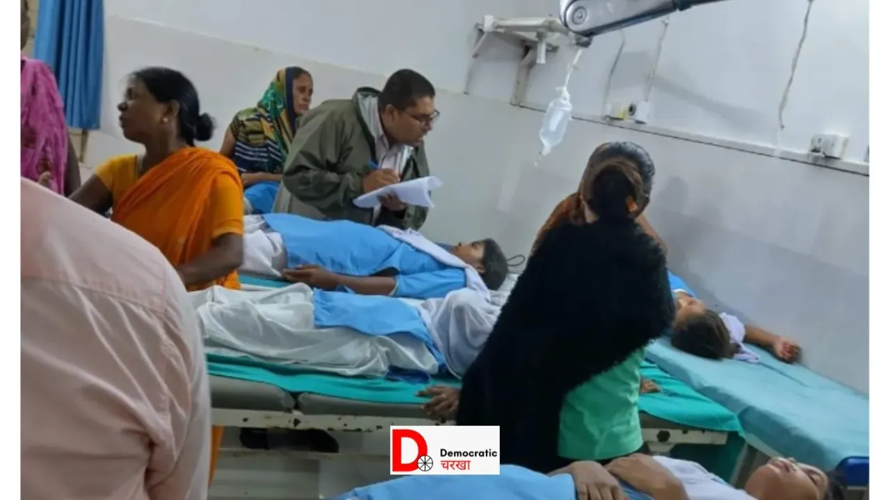 आरा के सरकारी स्कूल गिरी बिजली