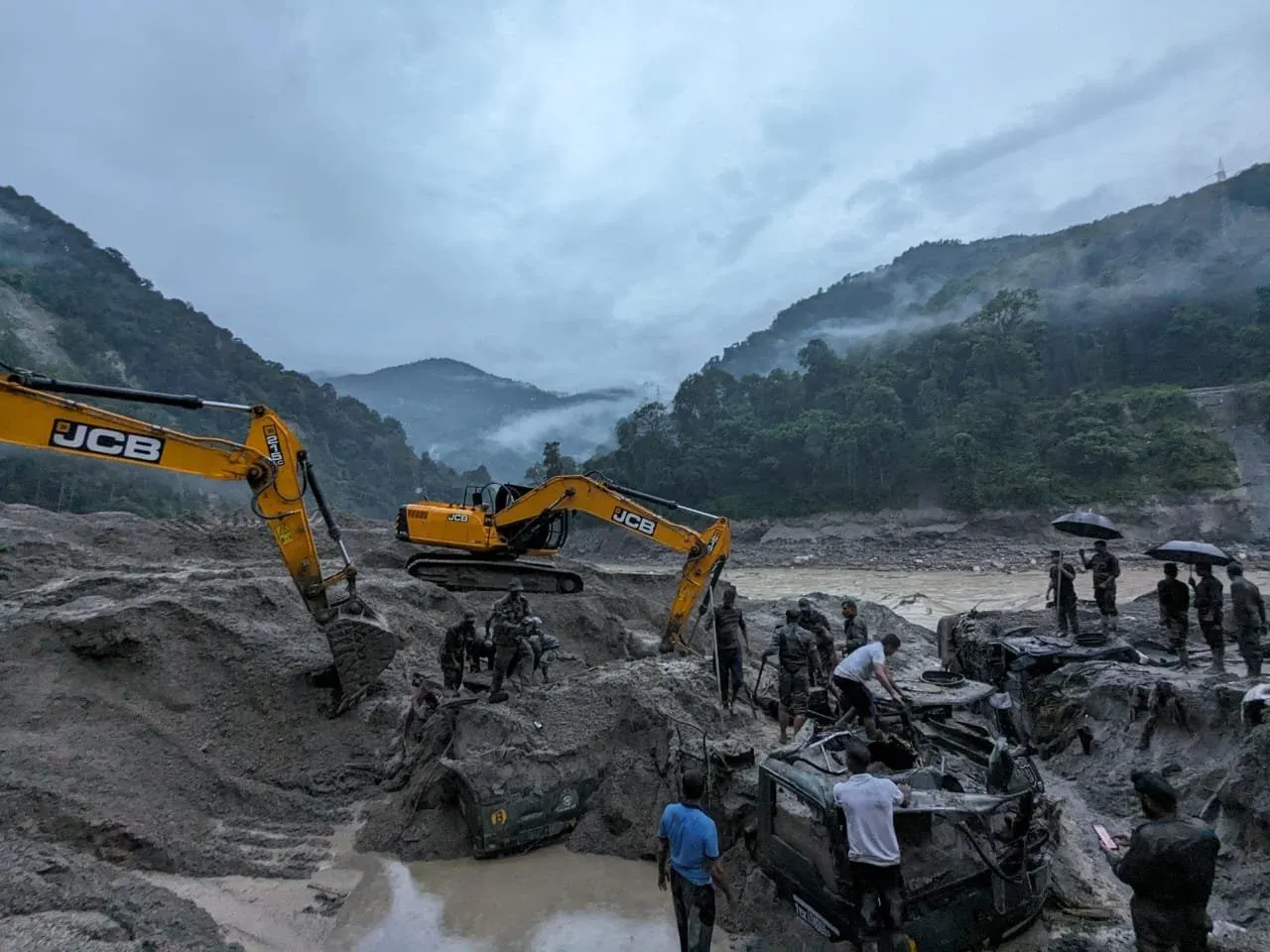 सिक्किम में रेस्क्यू जारी