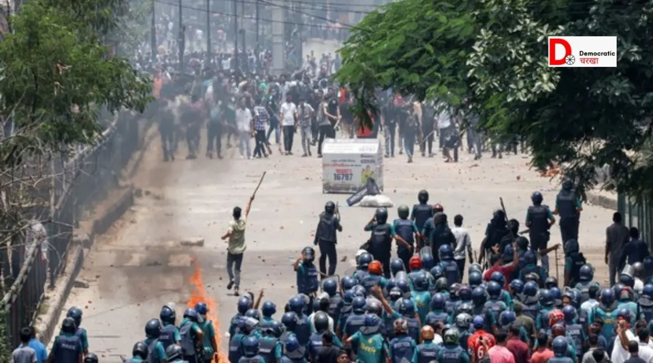 बांग्लादेश में फिर भड़की हिंसा