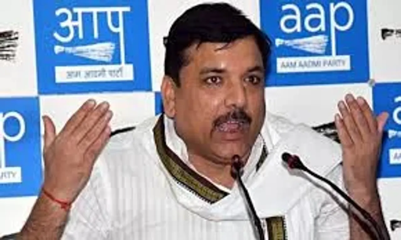 आप सांसद के घर इडी का छापा