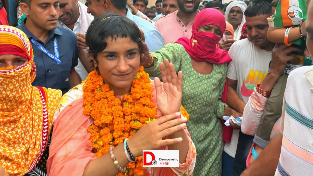 जुलाना से जीती विनेश फोगाट
