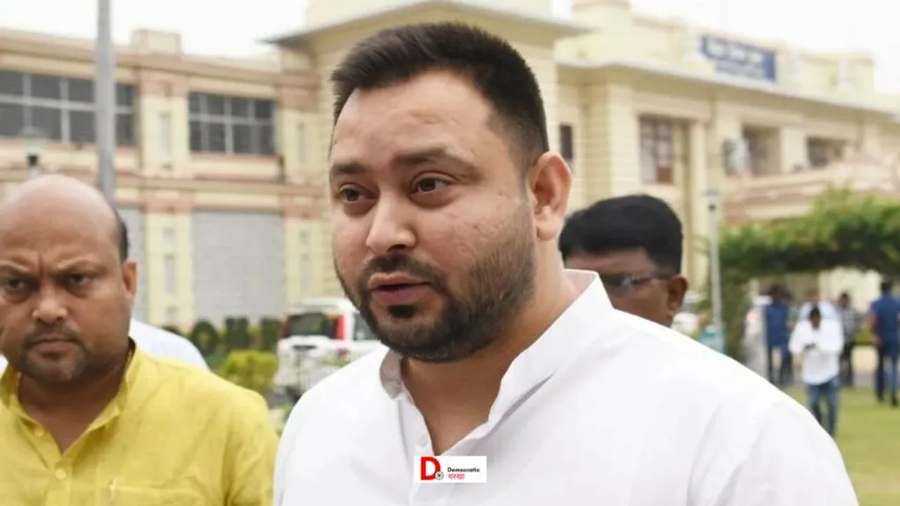 तेजस्वी यादव का अमित शाह पर पलटवार