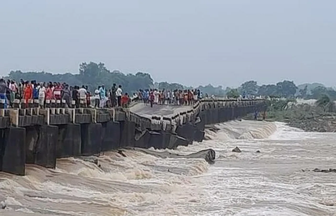 जमुई में बरनार पुल बहा