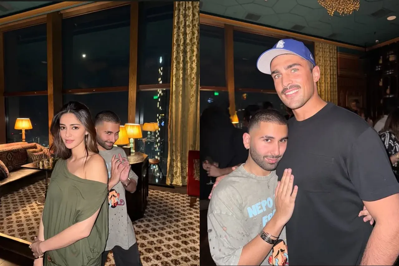 Ananya Panday, Orry and Walker Blanco