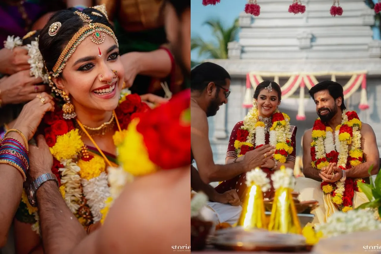 Keerthy Suresh Wedding Images