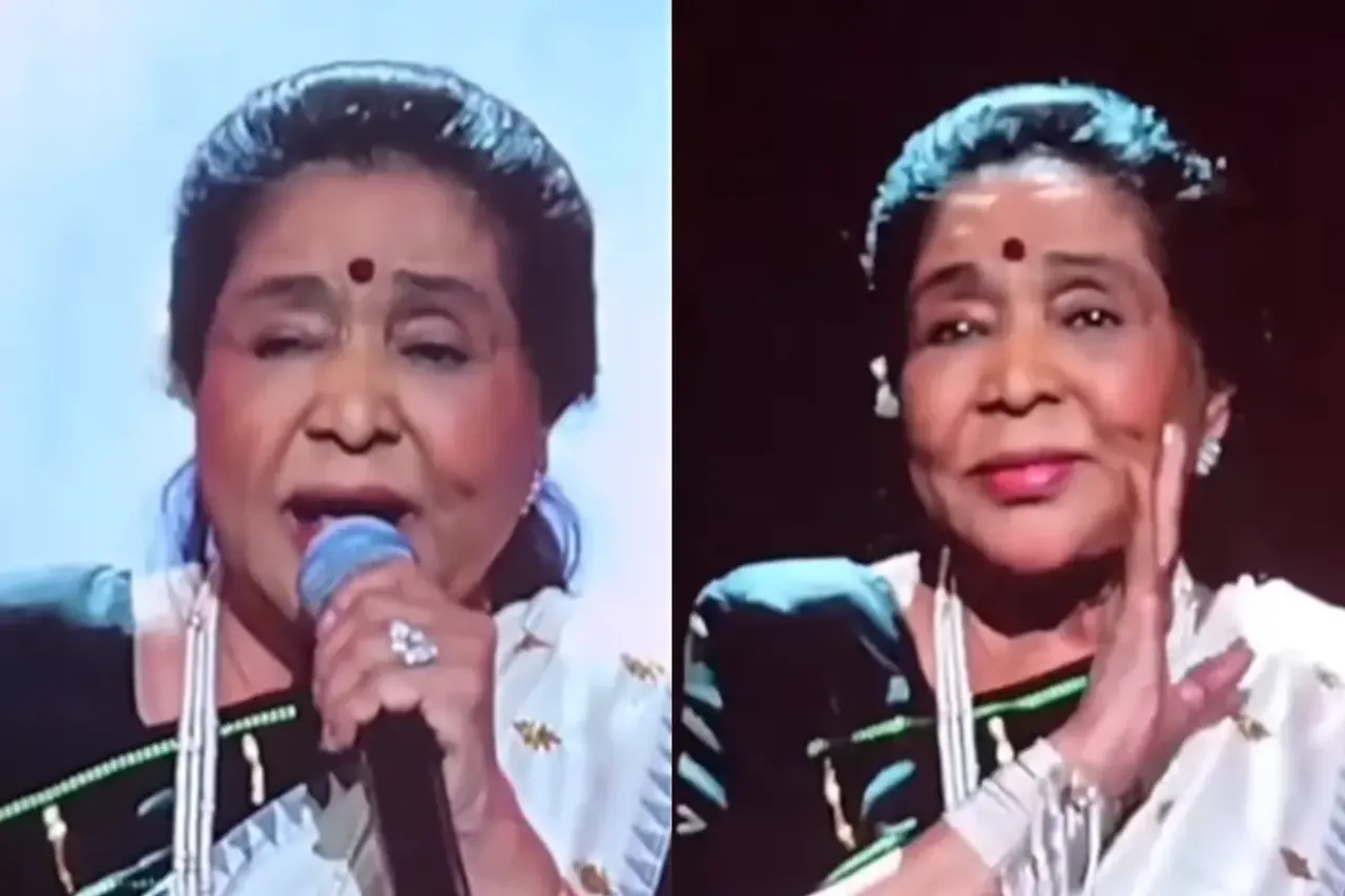 Asha Bhosle Viral Video