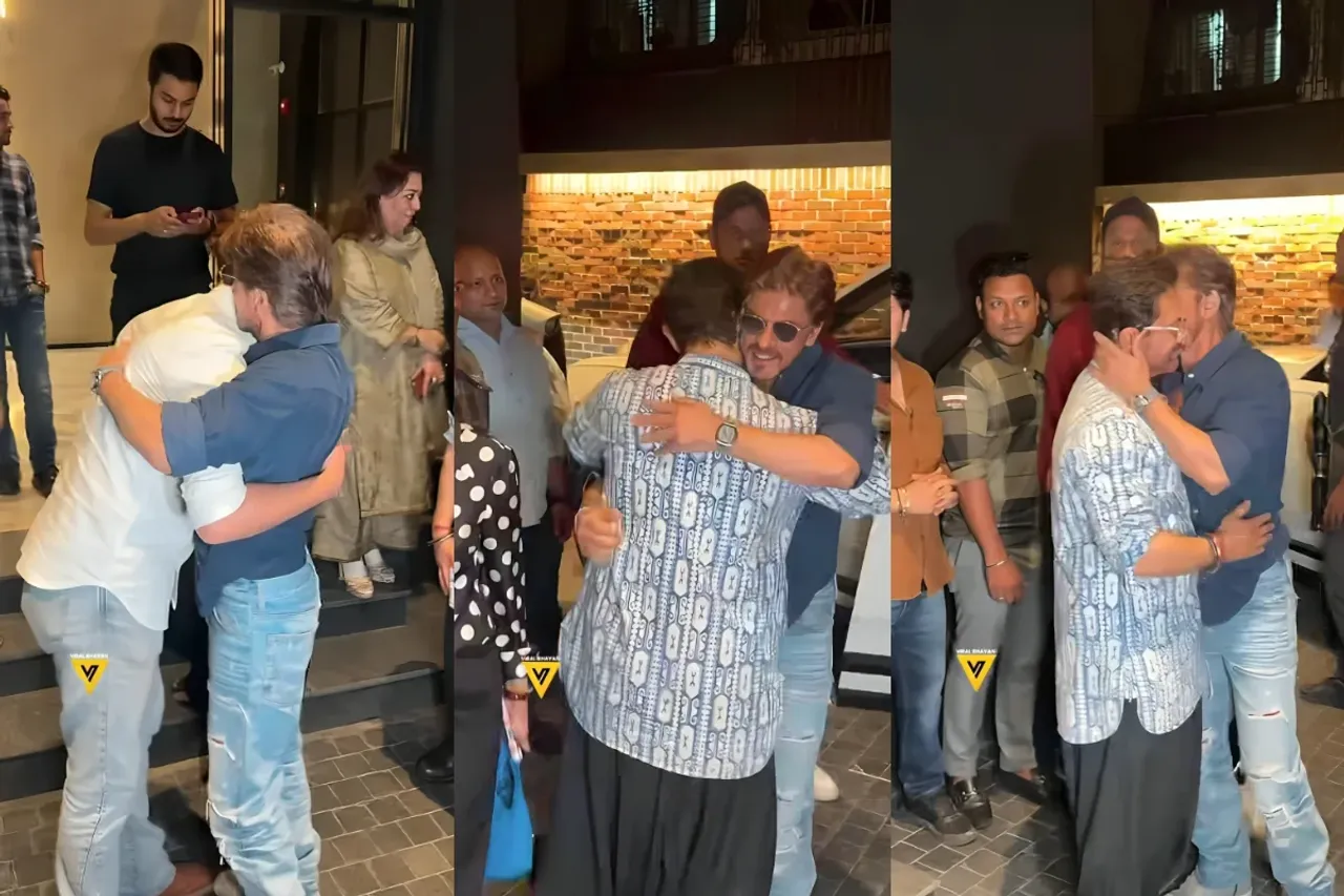 Shah Rukh Khan and Aamir Khan's heartwarming meeting 