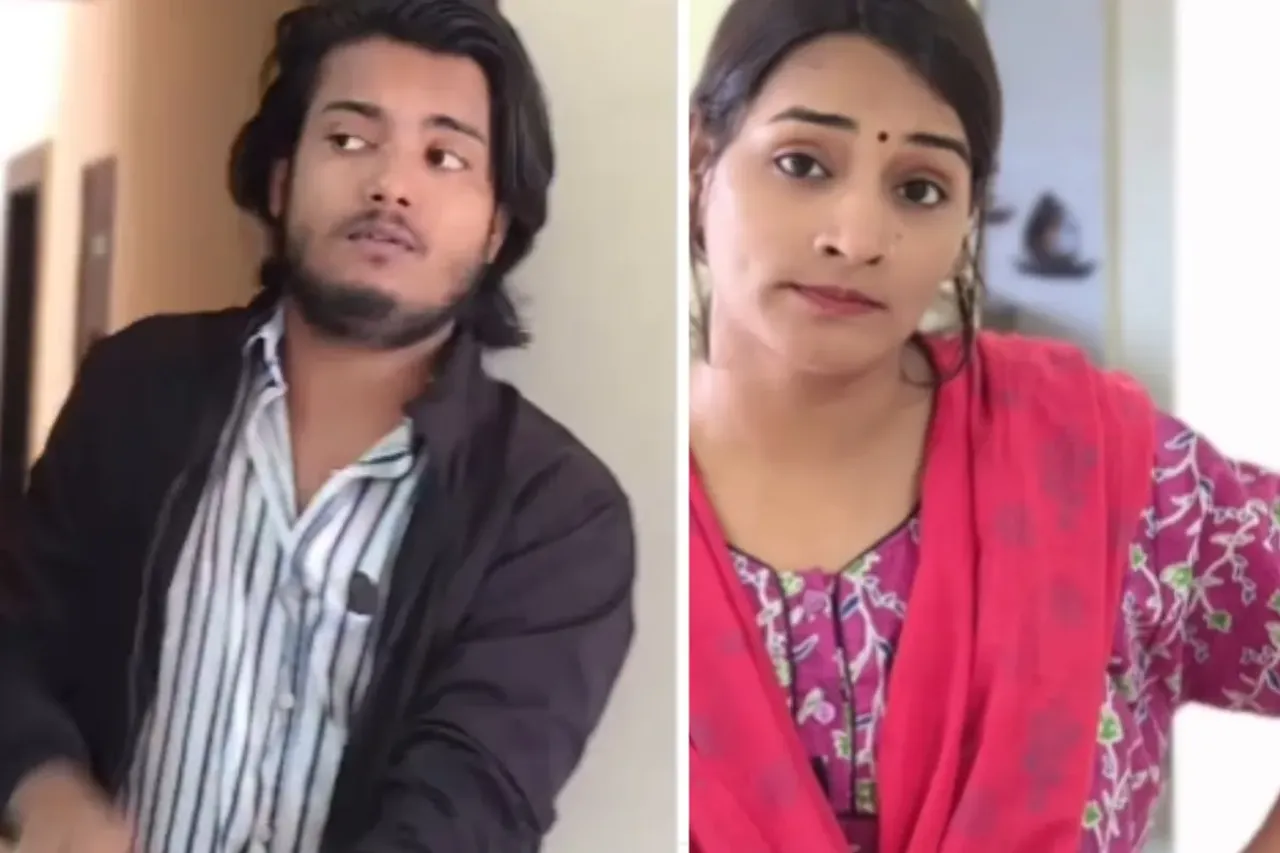 mother son viral video