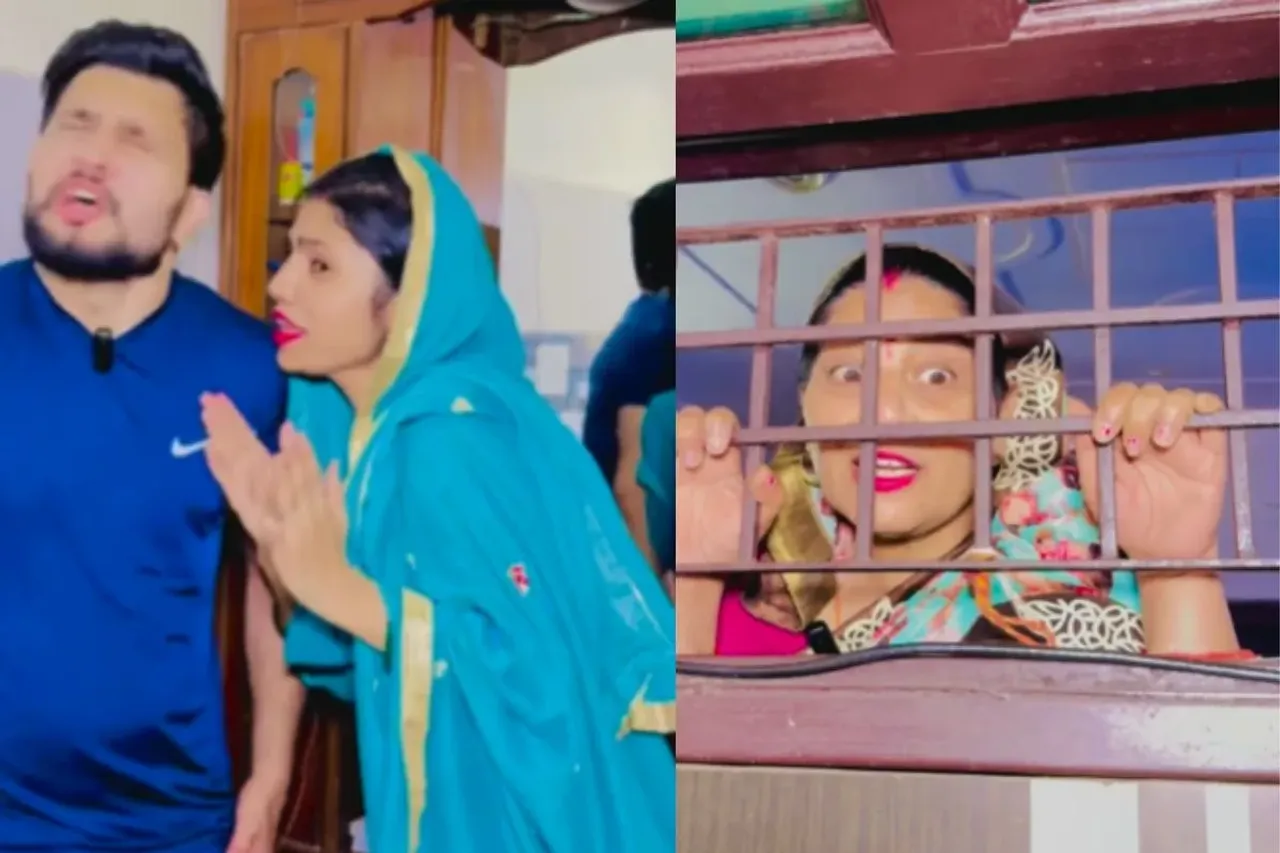 husband dramatizes with wife