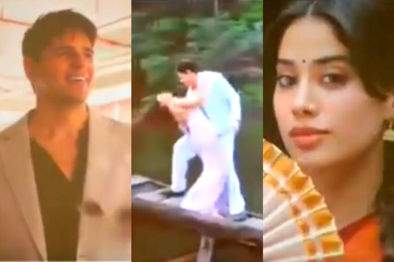Parqm Sundari Teaser Leaked, Sidharth Malhotra and Janhvi Kapoor