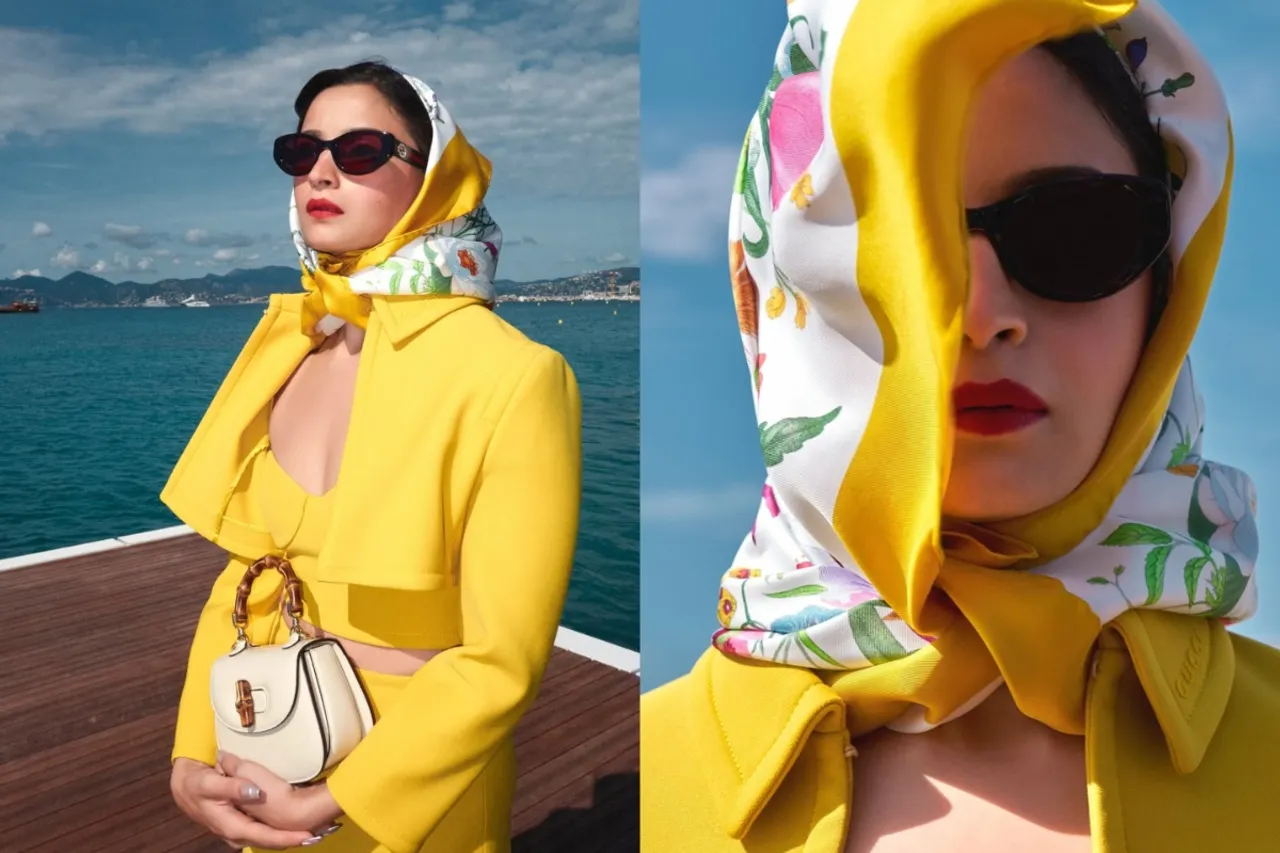 Alia Bhatt Gucci Dress Cannes 2025