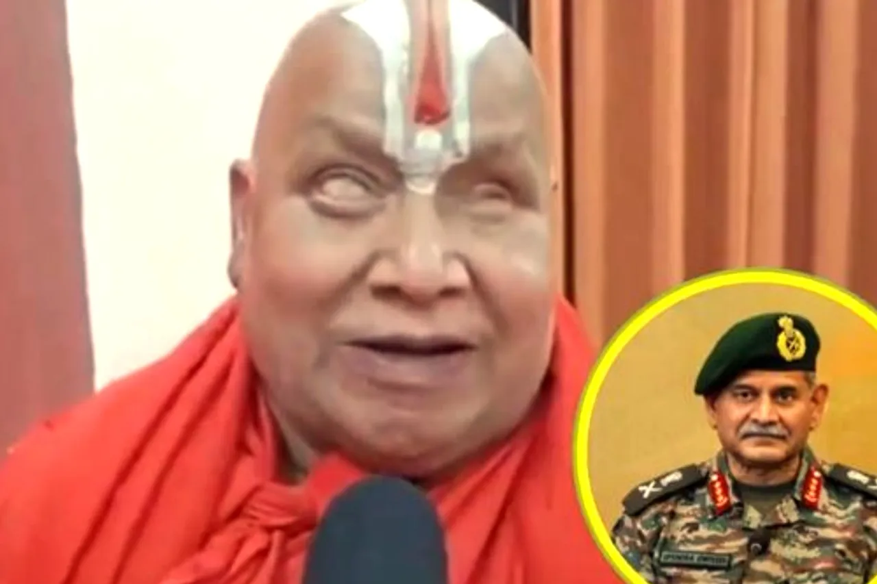 Rambhadraycharya demands PoK from Army Chief