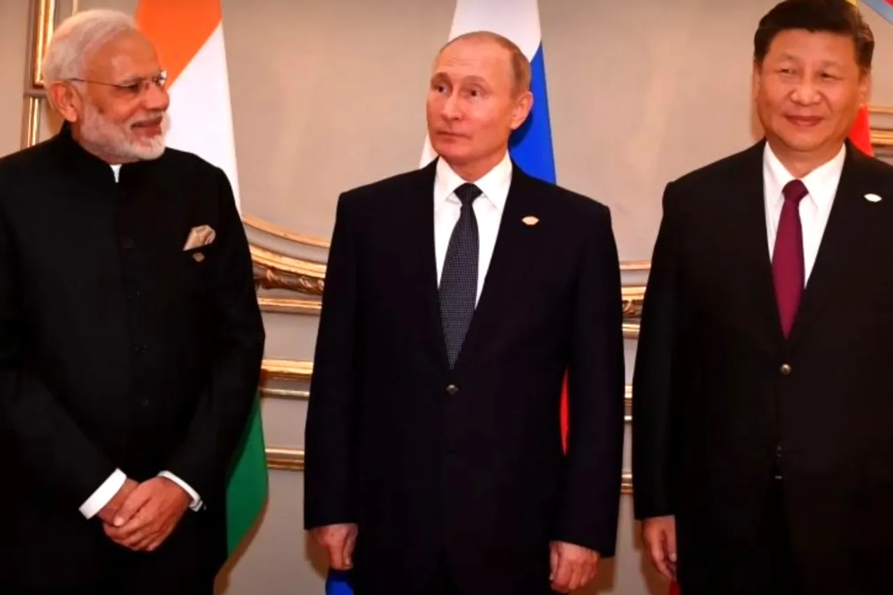 India, China, Russia
