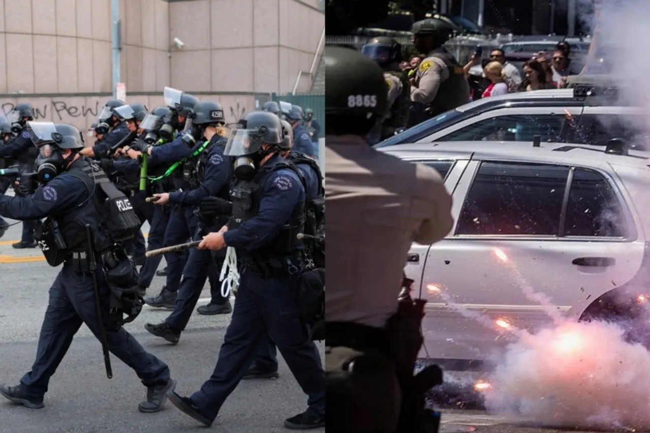 ICE Raids, Los Angeles Riots