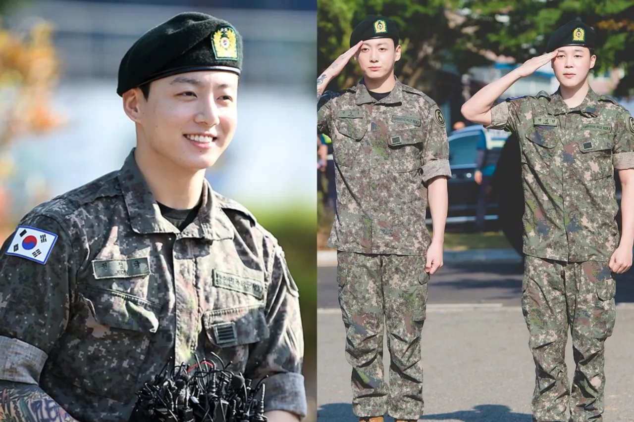 BTS Jungkook And Jimin discharged from military