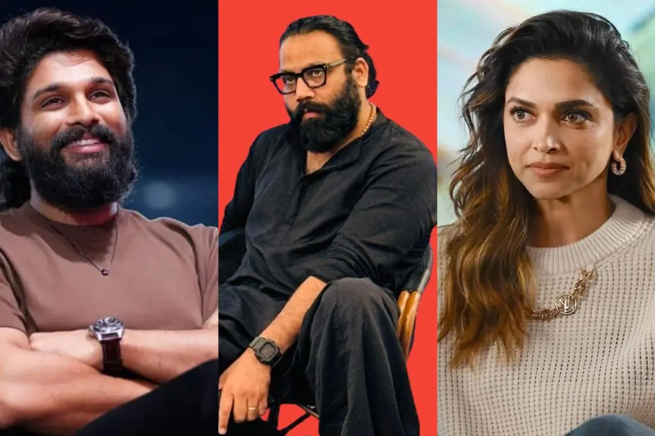 Allu Arjun, Sandeep Reddy Vanga, Deepika Padukone