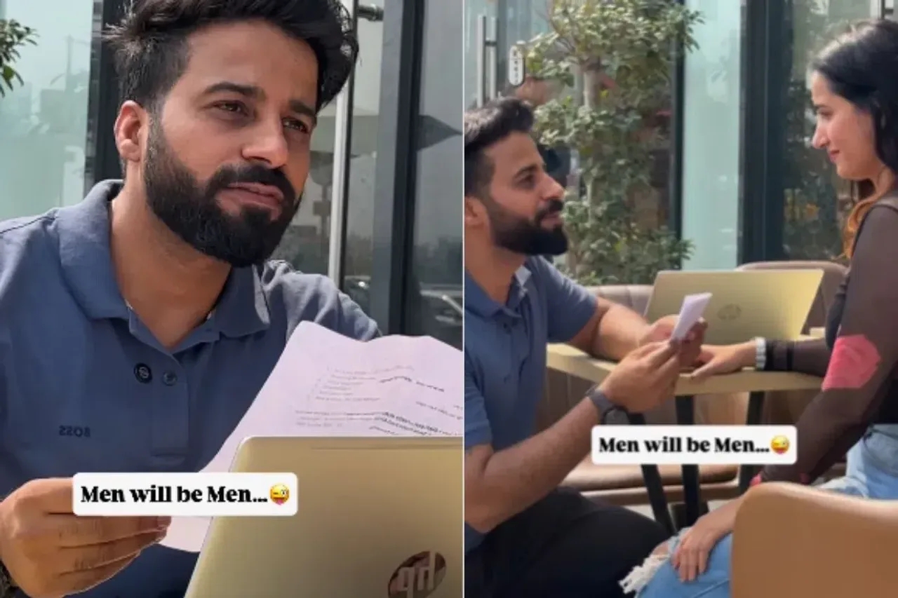 Girl being offered job 