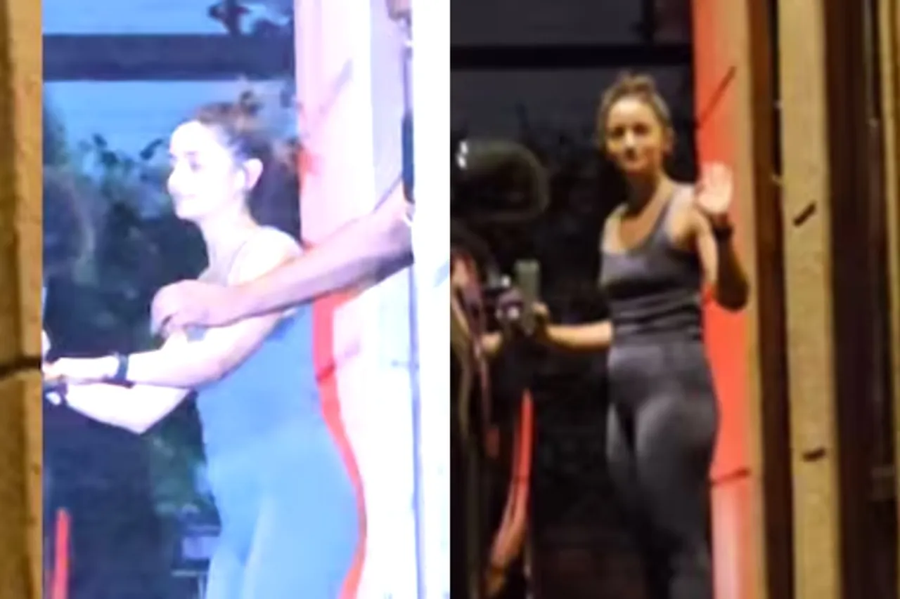 Alia Bhatt Viral Video outsde gym sparks pregnancy rumours