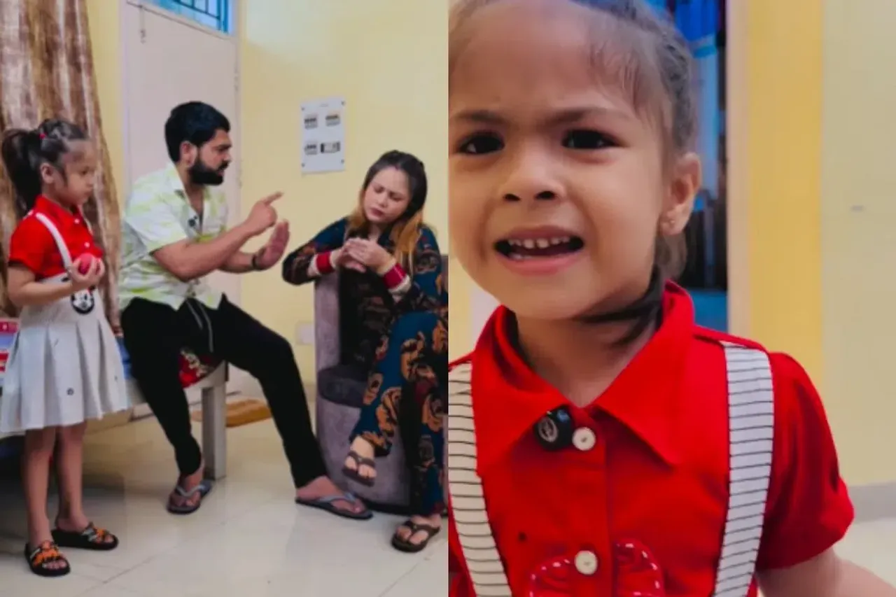 A fight between husband and wife