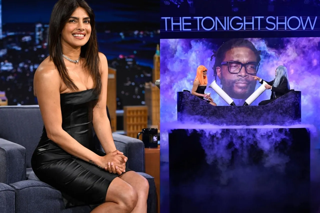 Priyanka Chopra at The Tonight Show By Jimmy Fallon