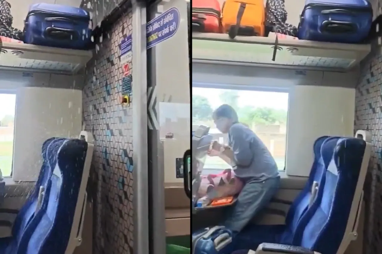 Vande Bharat Train Viral Video