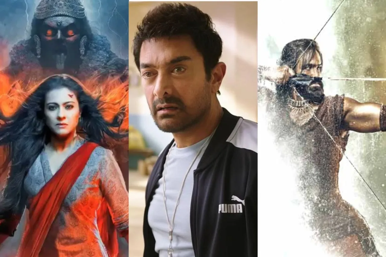 Sitaare Zameen Par Box Office Collection Day 7 compared to Maa and Kannappa