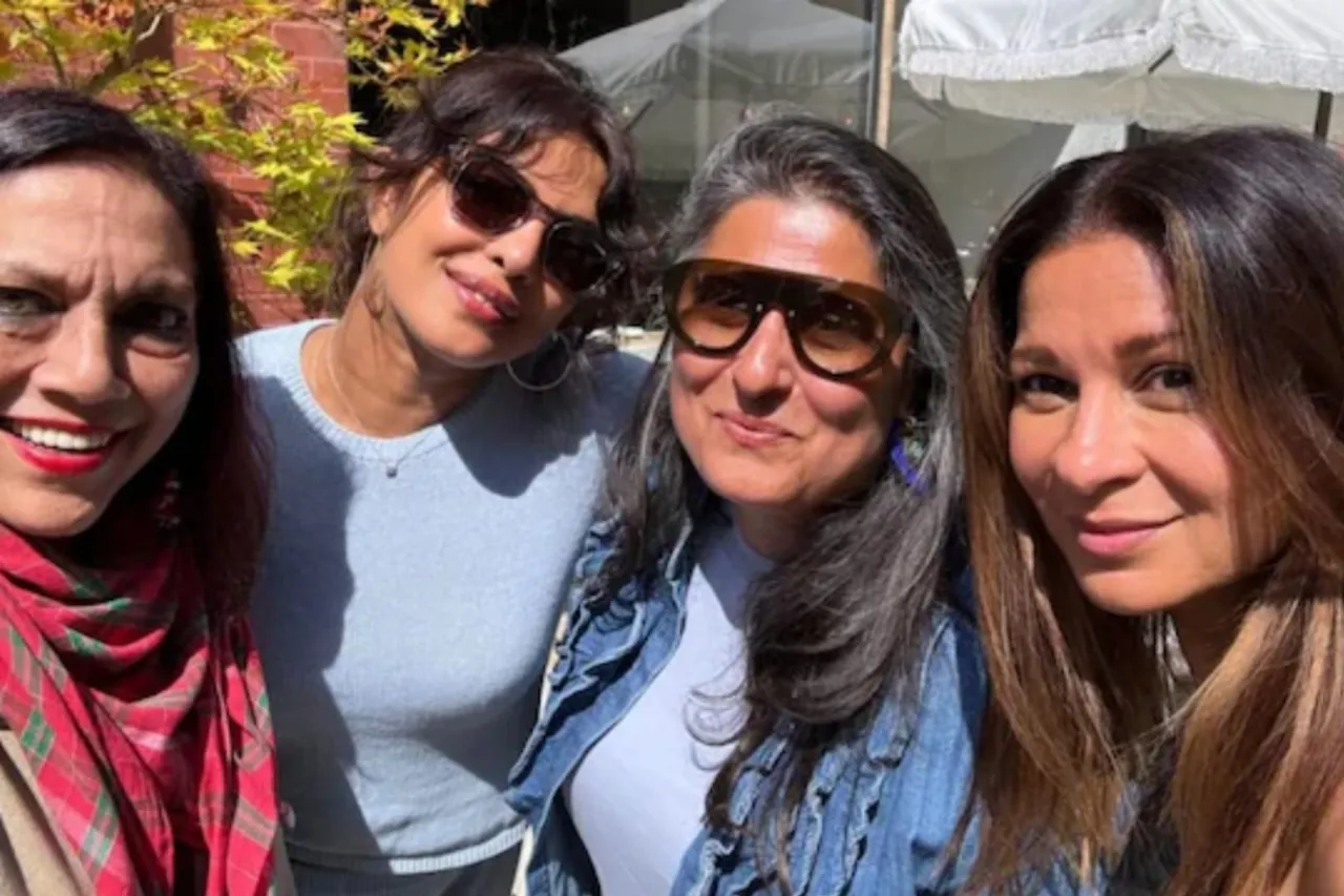 Priyanka Chopra with Pakistani filmmaker