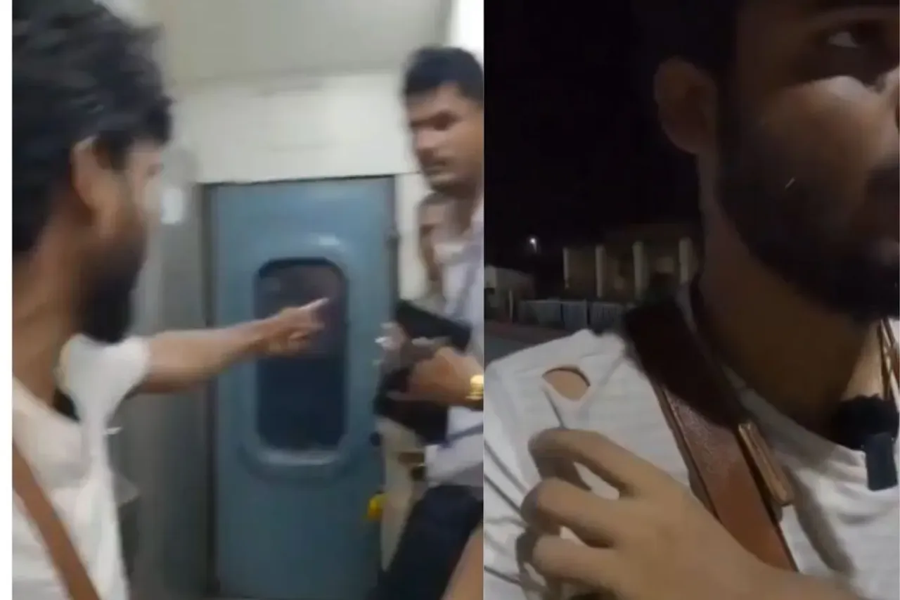 Passenger Thrashed by Train Staff