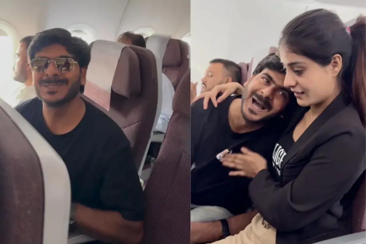 Passenger feeling nervous inside a plane